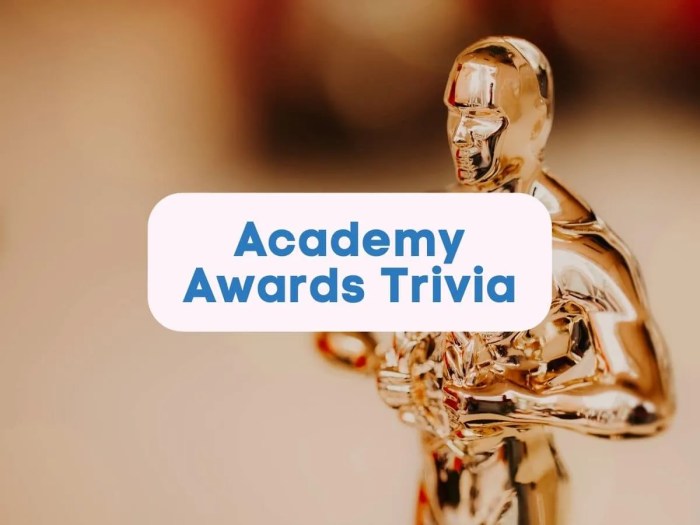 Academy awards trivia questions and answers