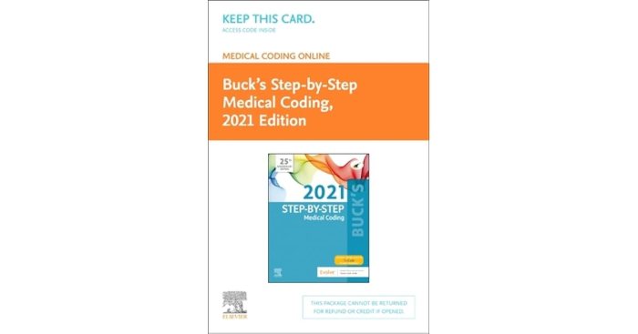 Buck's step by step medical coding 2023