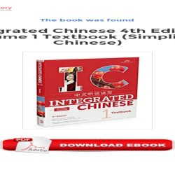 Integrated chinese volume 4 textbook pdf