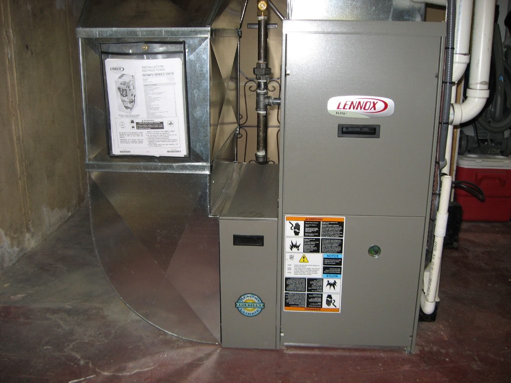 The two most common categories of gas-fired furnaces are: